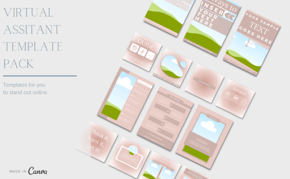 130 VA Canva Templates: Elevate Your Brand Identity