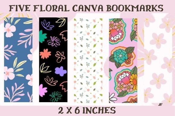 Five Floral Canva Bookmark Templates: A Designer's Guide