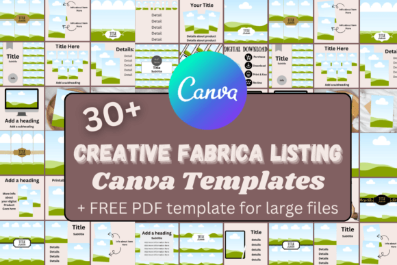 Transform Your Digital Sales with Creative Fabrica Listing Templates